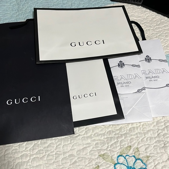 Authentic Prada and Gucci paperbags - Picture 1 of 1